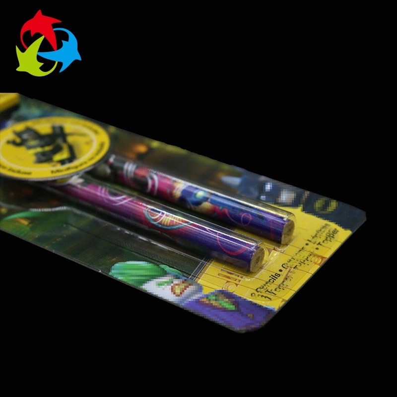 两支铅笔吸塑包装盒